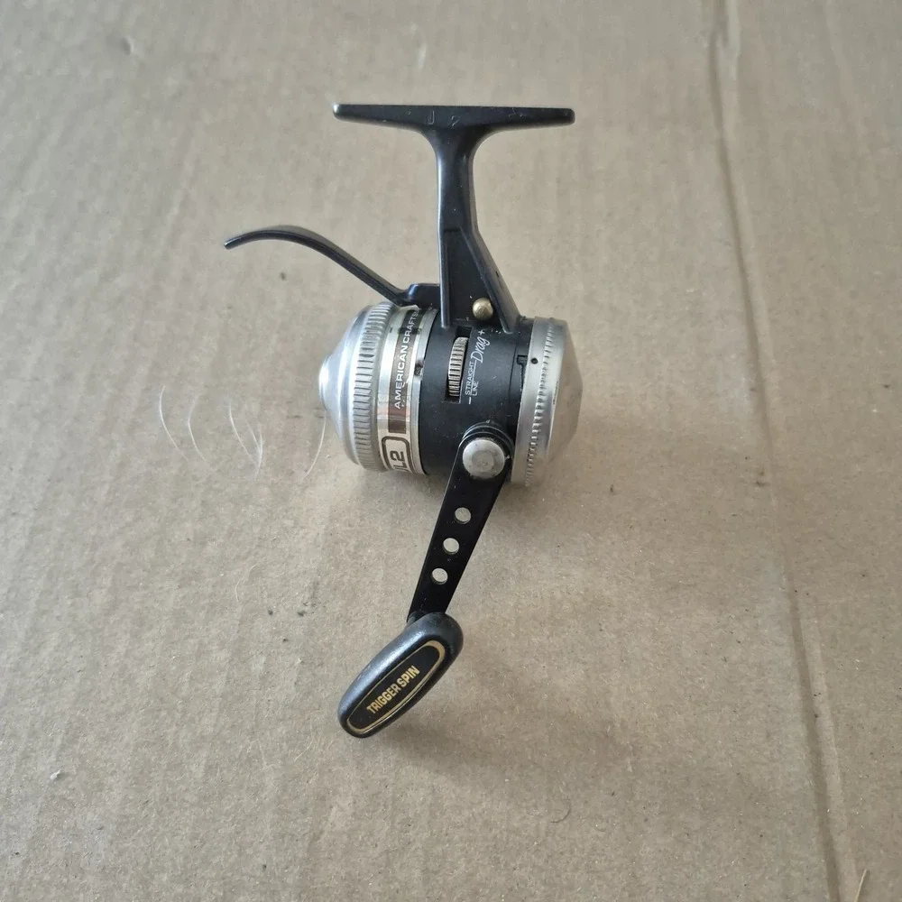 Vintage Zebco Brunswick 1992 Trigger Spin UL2 Underspin Casting Reel
